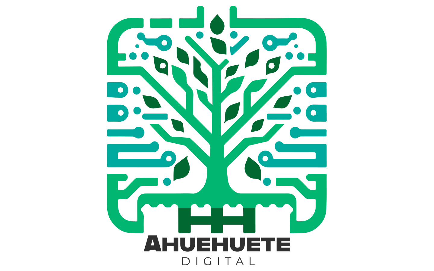 Ahuehuete Digital Logo